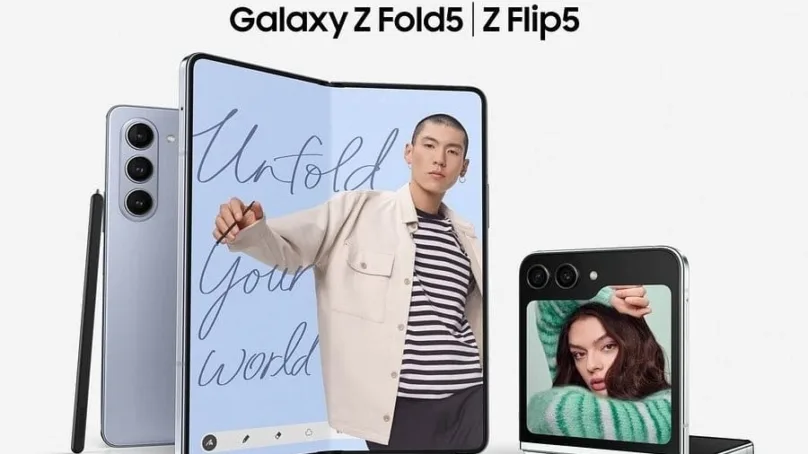 Samsung Galaxy Z Flip5 e Galaxy Z Fold5: Flexibilidade e versatilidade sem compromissos