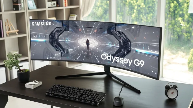 Samsung anuncia lançamento global do monitor Odyssey OLED G9