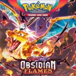 Pokémon Trading Card Game: Scarlet & Violet – Obsidian Flames, que inclui type-shifted Tera Pokémon ex, é lançado hoje