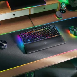 Razer anuncia o Razer BlackWidow V4 75%, um teclado gaming compacto