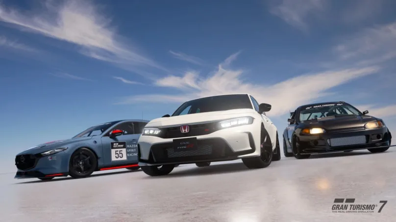 Gran Turismo 7 recebe amanhã atualização 1.38 com 3 novos carros, incluindo um novo Mazda de corrida do Gr.4