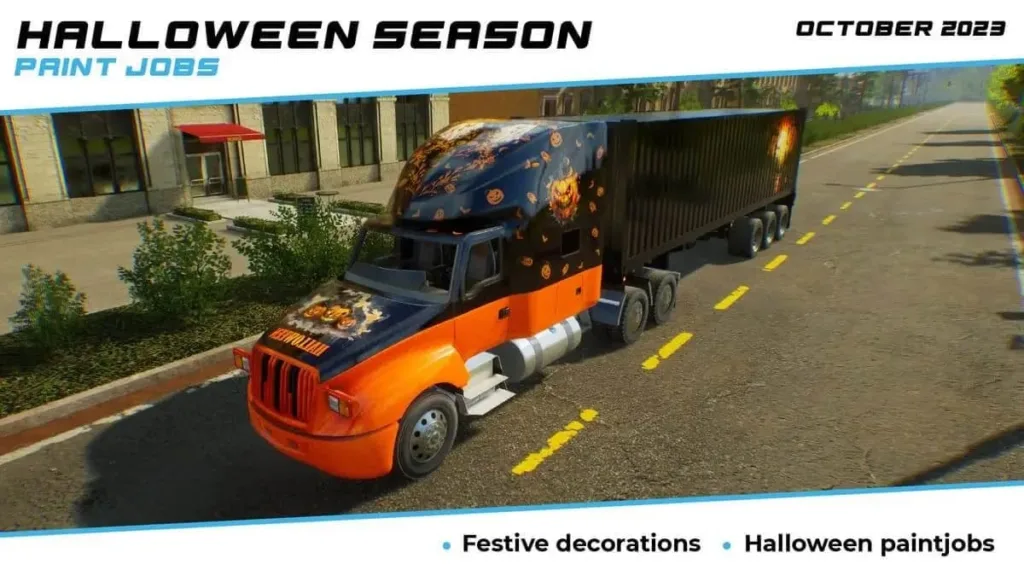 Truck Driver The American Dream Halloween Season