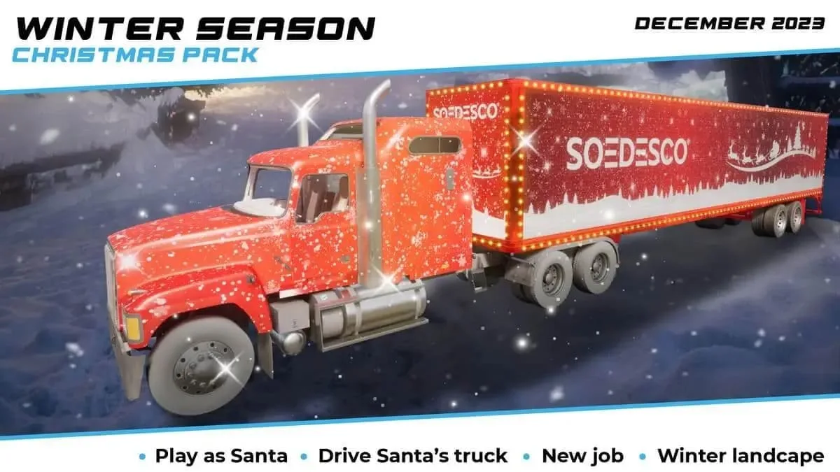 Truck Driver The American Dream Winter Season jpg