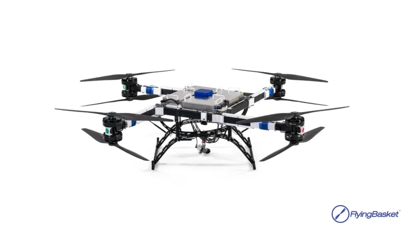FlyingBasket lança o FB3 – um drone comercial de carga pesada com capacidade de carga útil de 100 kg