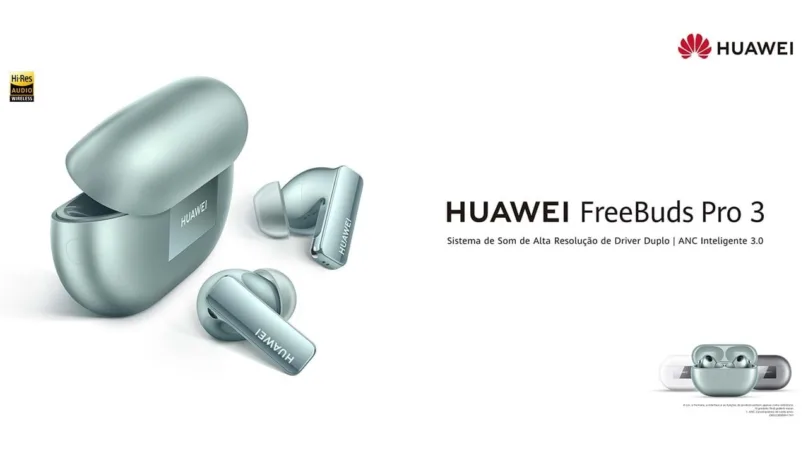 Huawei FreeBuds Pro 3 chegam a Portugal