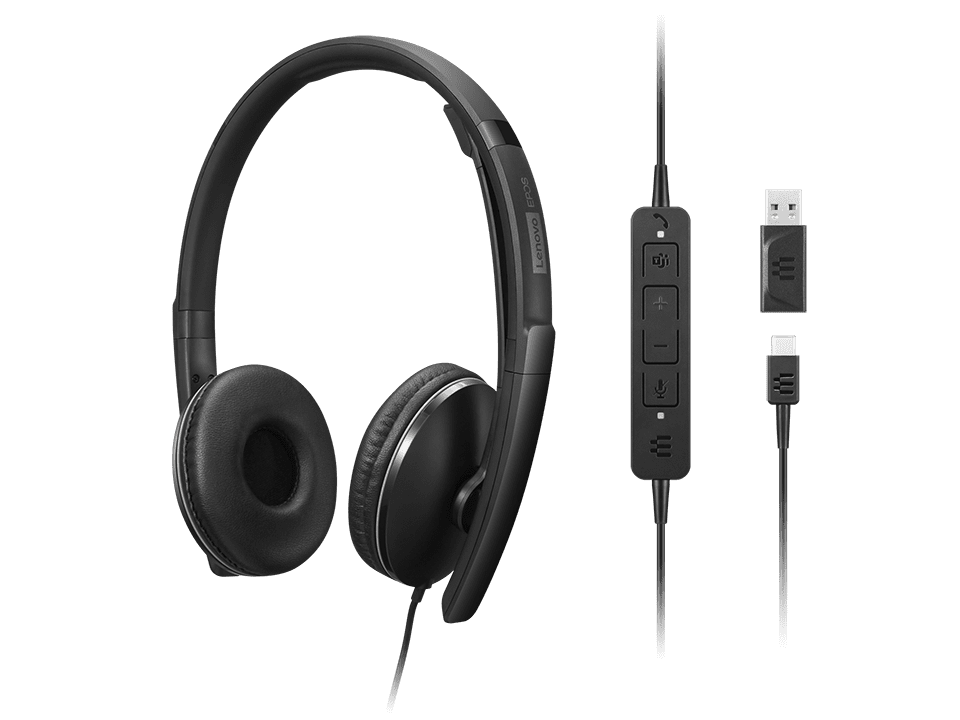 lenovo wired voip headset