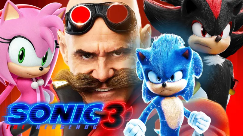 Sonic 3 o Filme já tem data de estreia