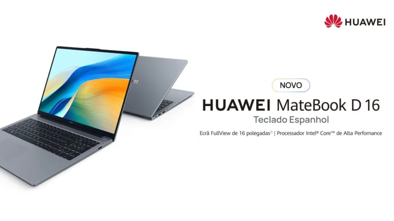 HUAWEI MateBook D 16 2024: O dispositivo de produtividade ideal para Smart Office