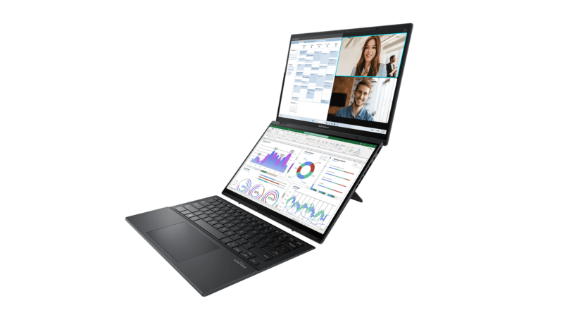 ASUS anuncia o Zenbook DUO, o primeiro computador portátil OLED de ecrã duplo de 14 polegadas do mundo