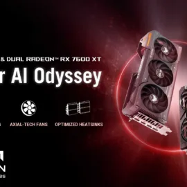 Placas gráficas ASUS e TUF Gaming AMD Radeon RX 7600 XT chegam ao mercado