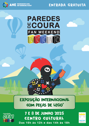 paredes de cora fan weekend lego