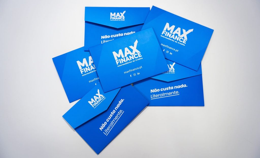 Campanha Maxfinance envelopes